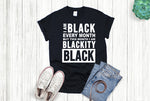 Load image into Gallery viewer, Blackity Black T-shirt

