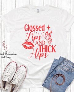 Glossed Lips AND THICK Lips