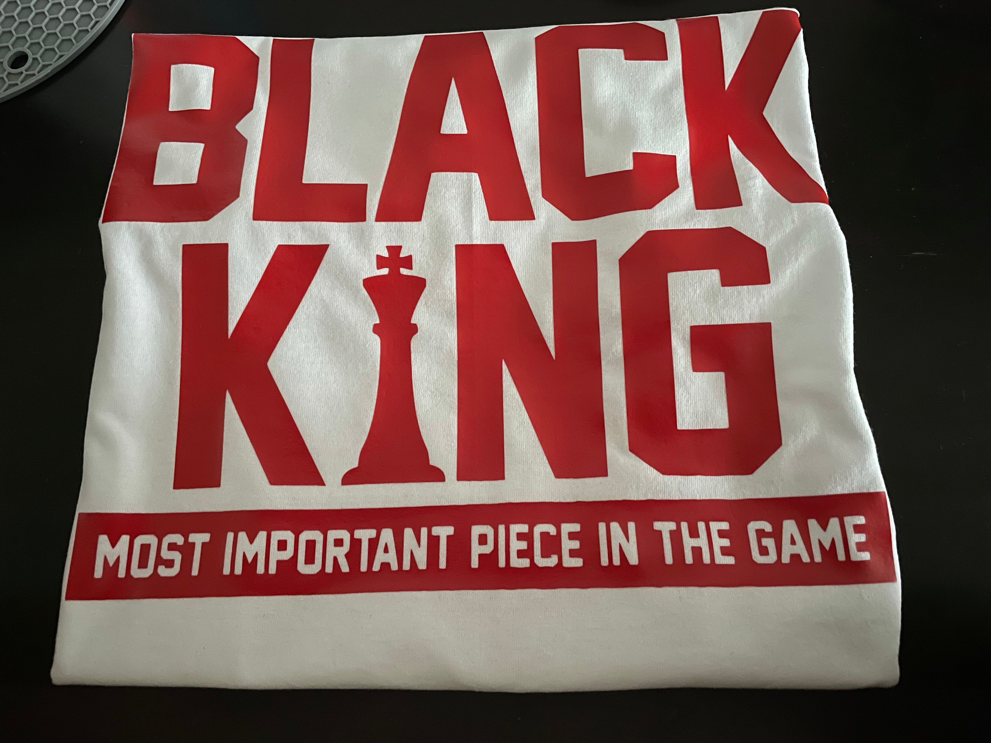 Black King -Chess T-shirt